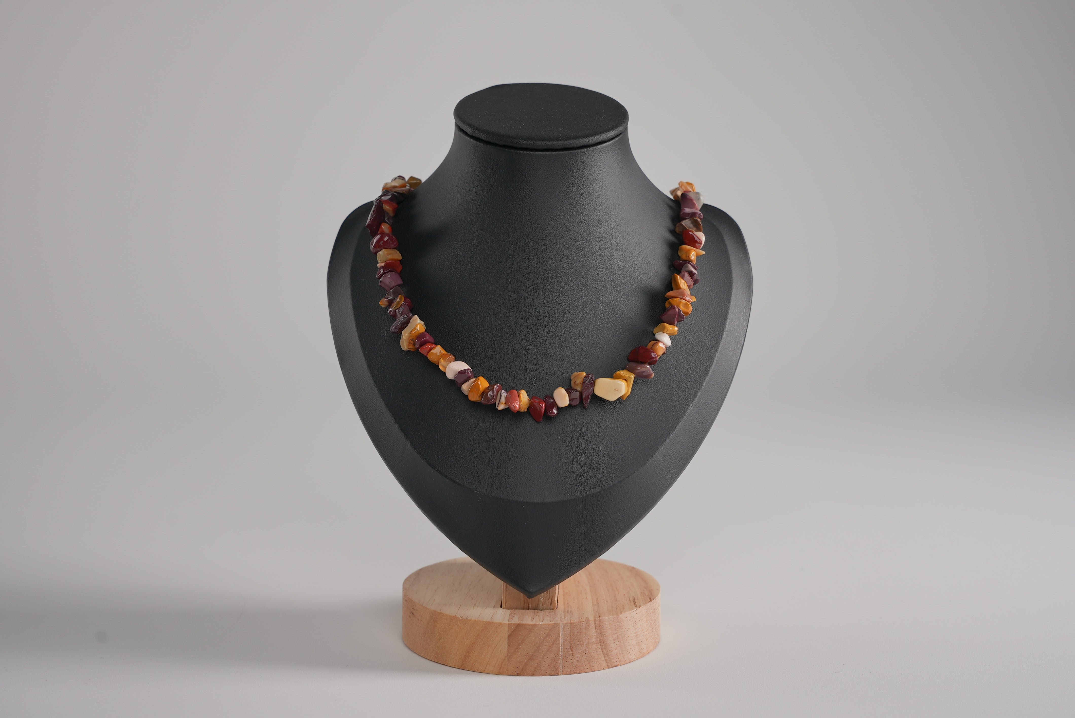 Mookaite Jasper Beaded Necklace